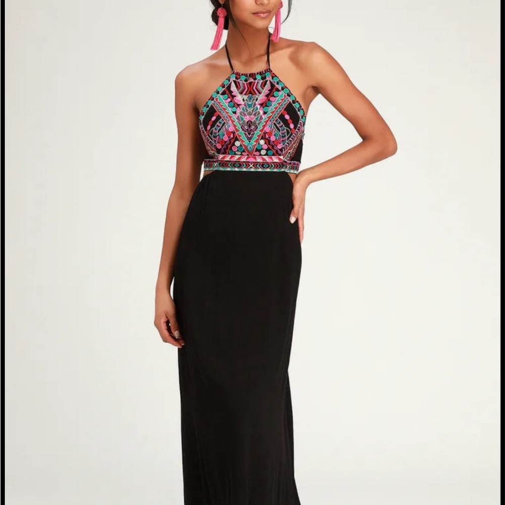 Lulus maxi dress